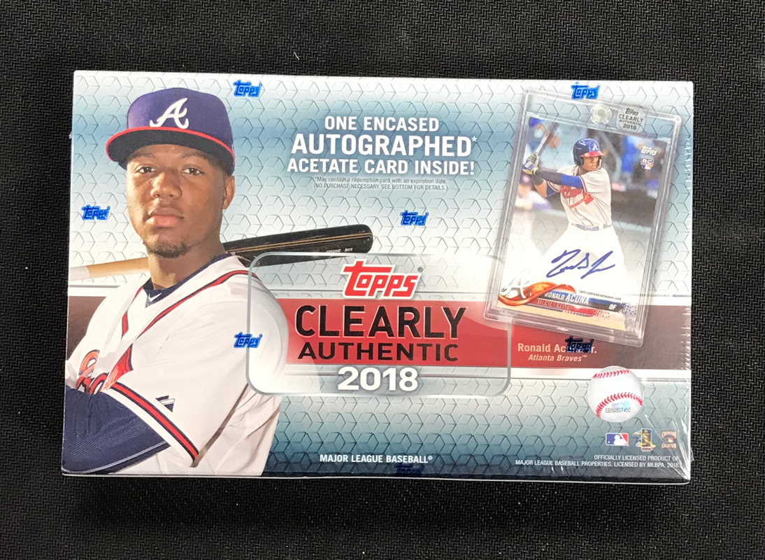 2018 Topps Clearly Authentic